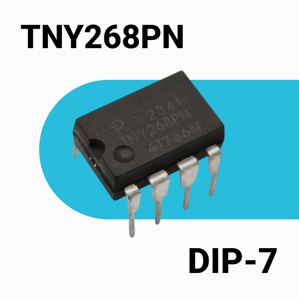Купить  TNY268 AC-DC импульсный преобразователь TNY268PN DIP-7 (DIP-8 7pin)
