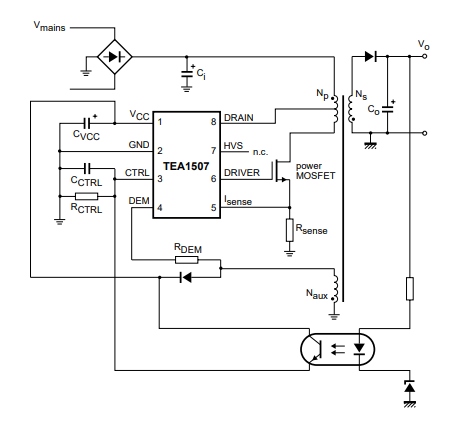 Td1507t5 схема включения