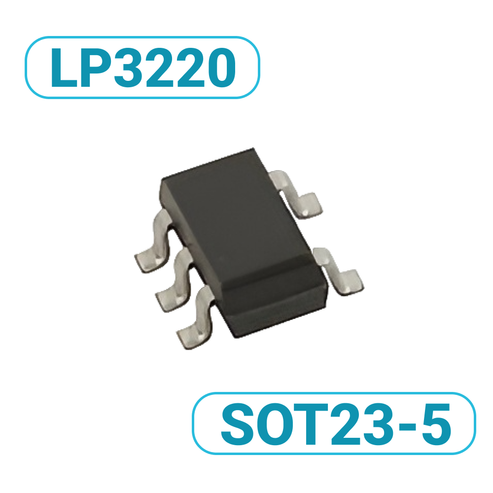Купить  LP3220 DC-DC понижающий преобразователь LP3220AB5F1.5МГц  1 А SOT23-5 SOT25 CHP238