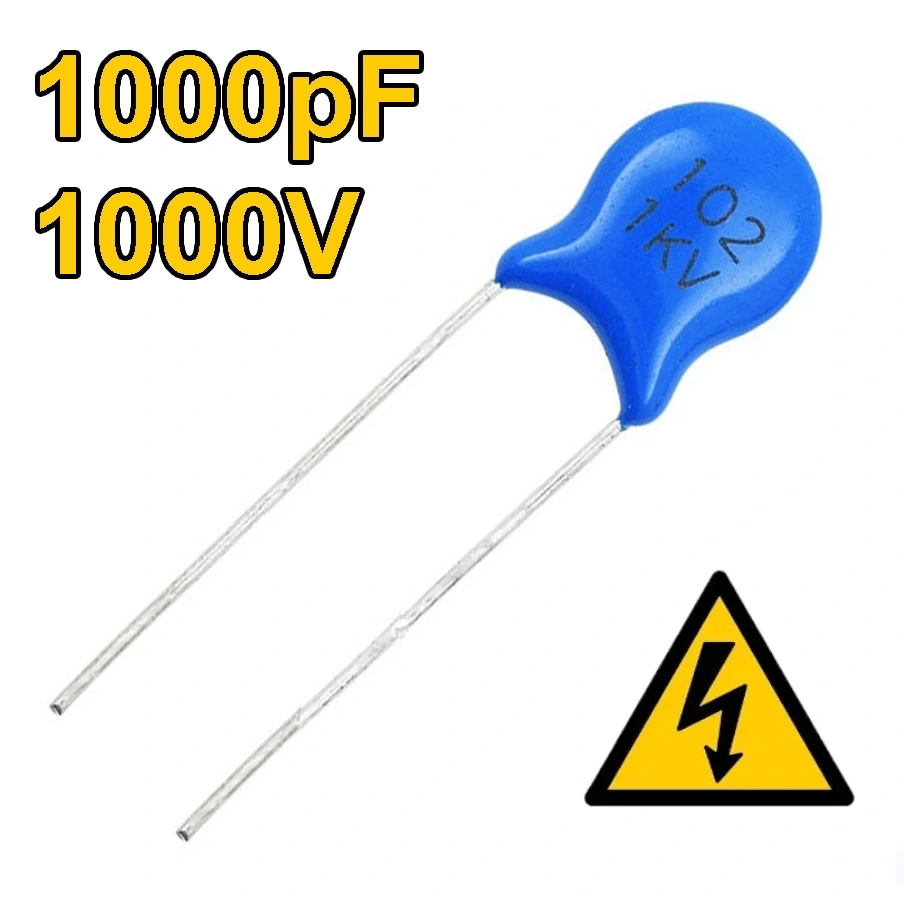102 1KV конденсатор 1000 пФ