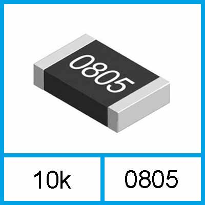 Резистор 10 кОм SMD 0805