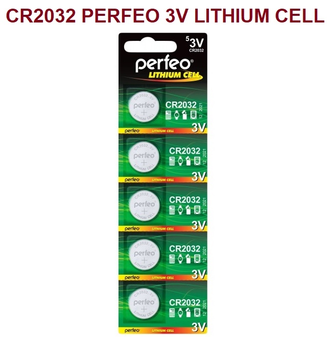 CR2032 PERFEO 3V LITHIUM CELL
