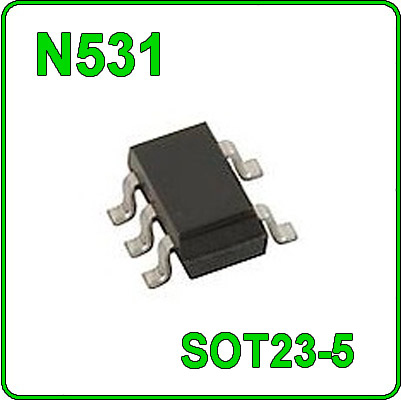 Купить N531 микросхема драйвер ключа SMD SOT23-5 (SOT-25)
