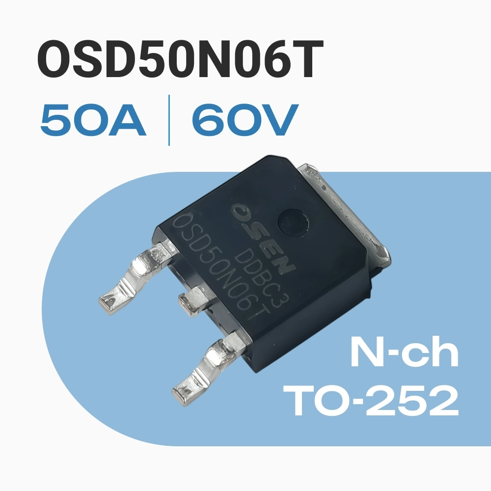 OSD50N06T MOSFET Транзистор N-канал 60V 50A TO252 50N06