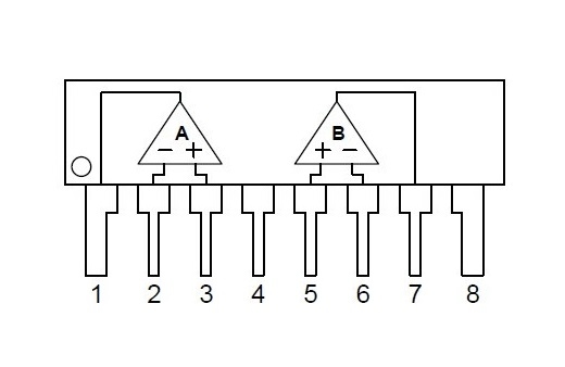 4558d datasheet схема