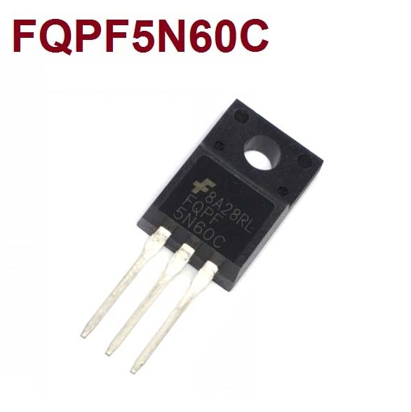 Купить FQPF5N60C MOSFET транзистор 600V 4.5A 5N60 FQPF5N60 TO-220F