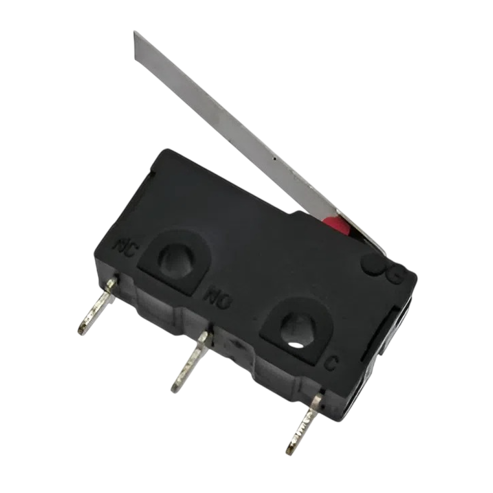 SM5-03P, Микропереключатель с рычагом , ON-(ON) SPDT 3P, 3 А, 250 В