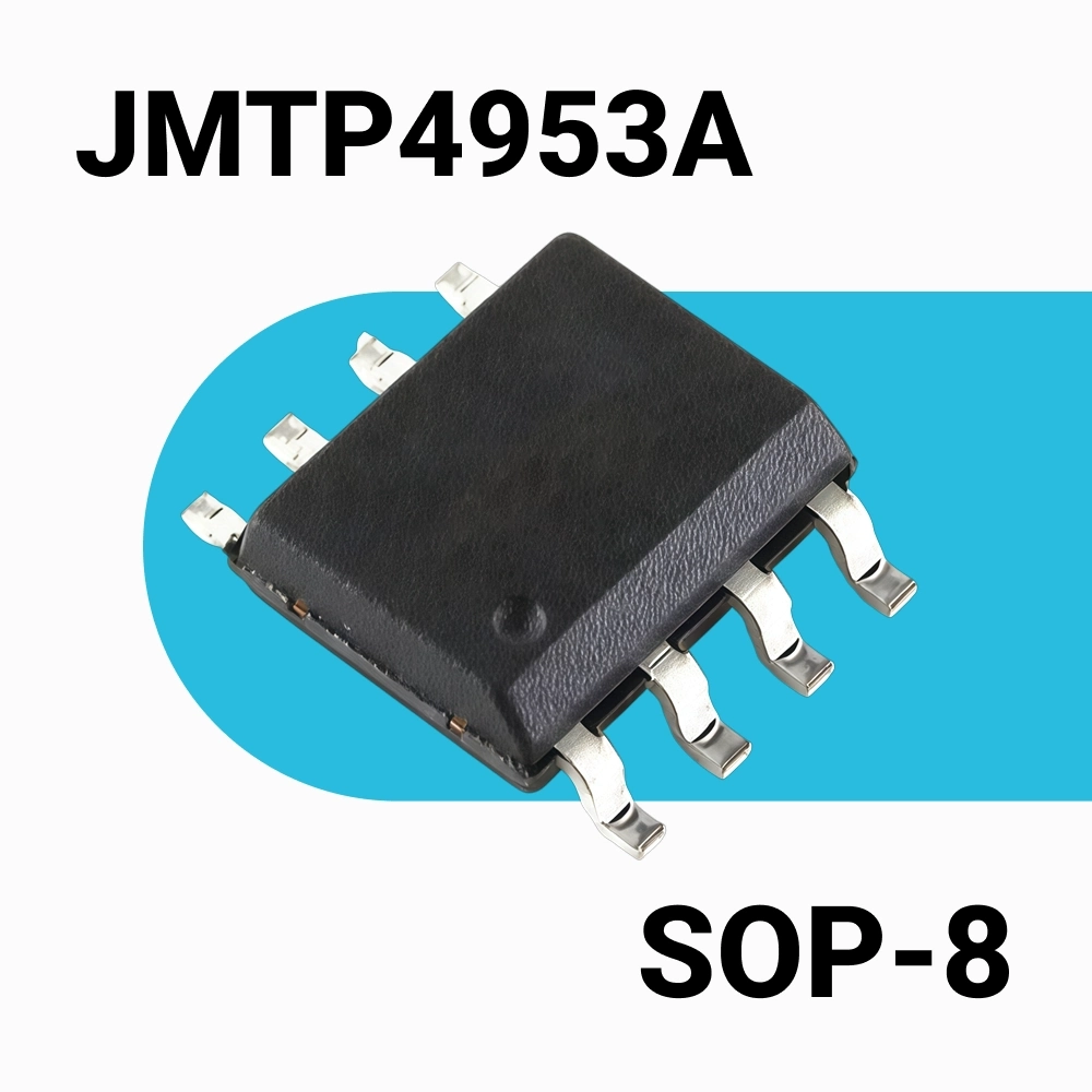 JMTP4953A двойной MOSFET 2P-канал 30В 5.1А SOP 4953 транзисторная сборка