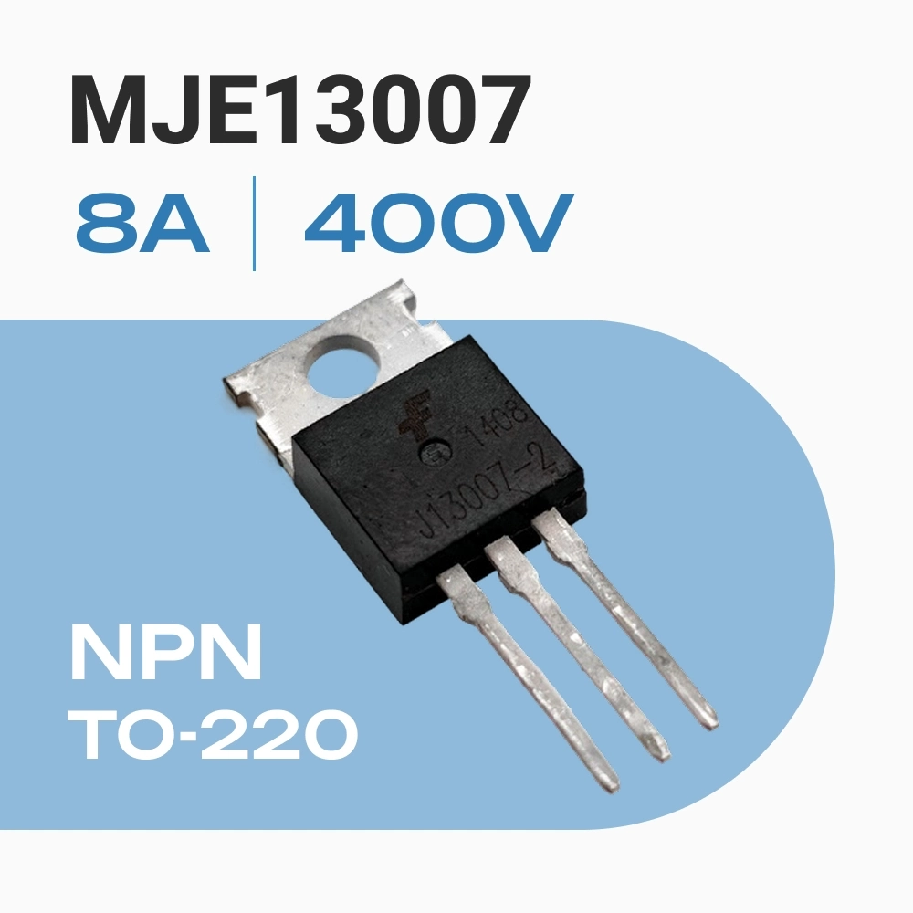 MJE13007 Транзистор NPN 400В 8А 80Вт TO-220