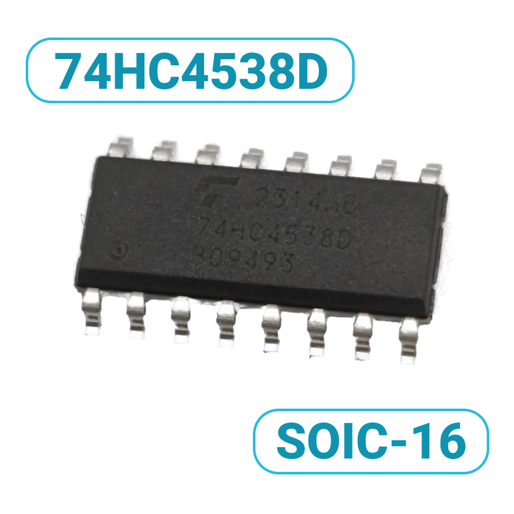 74HC4538D сдвоенный моностабильный мультивибратор soic-16