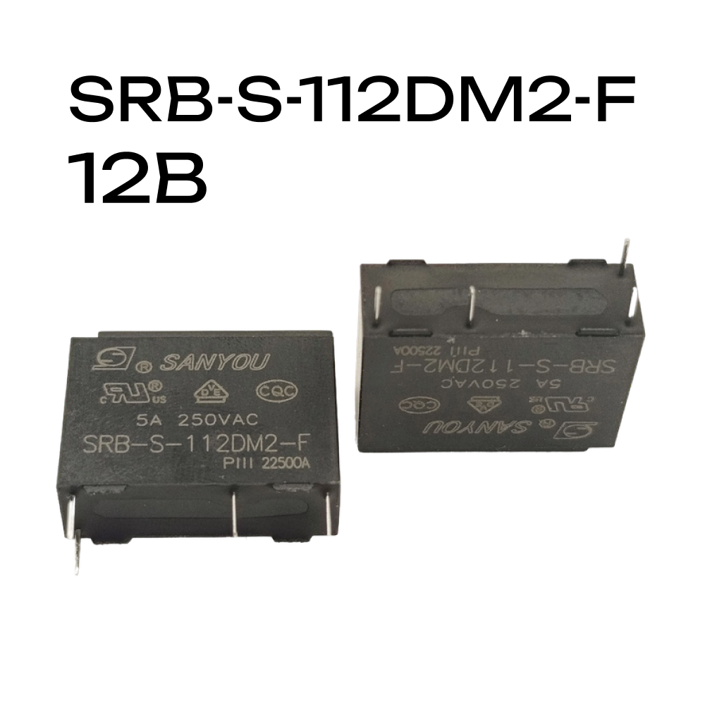 SRB-S-112DM2-F, Реле 12V, SANYOU
