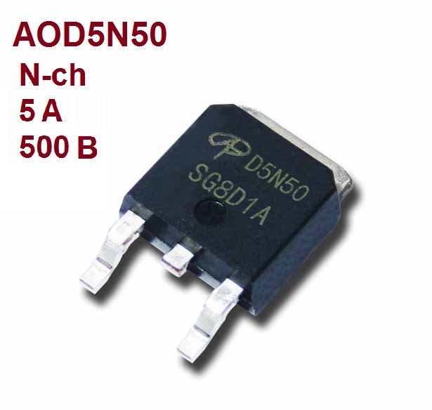 AOD5N50  MOSFET