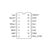 Новая оригинальная интегральная схема L6599ad L6599attr L6699dtr Power Management IC